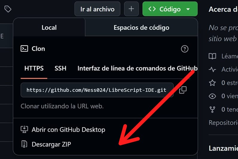Repositorio de librescript ZIP
