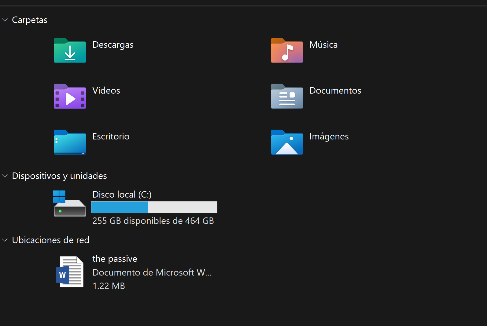 Explorador de archivos