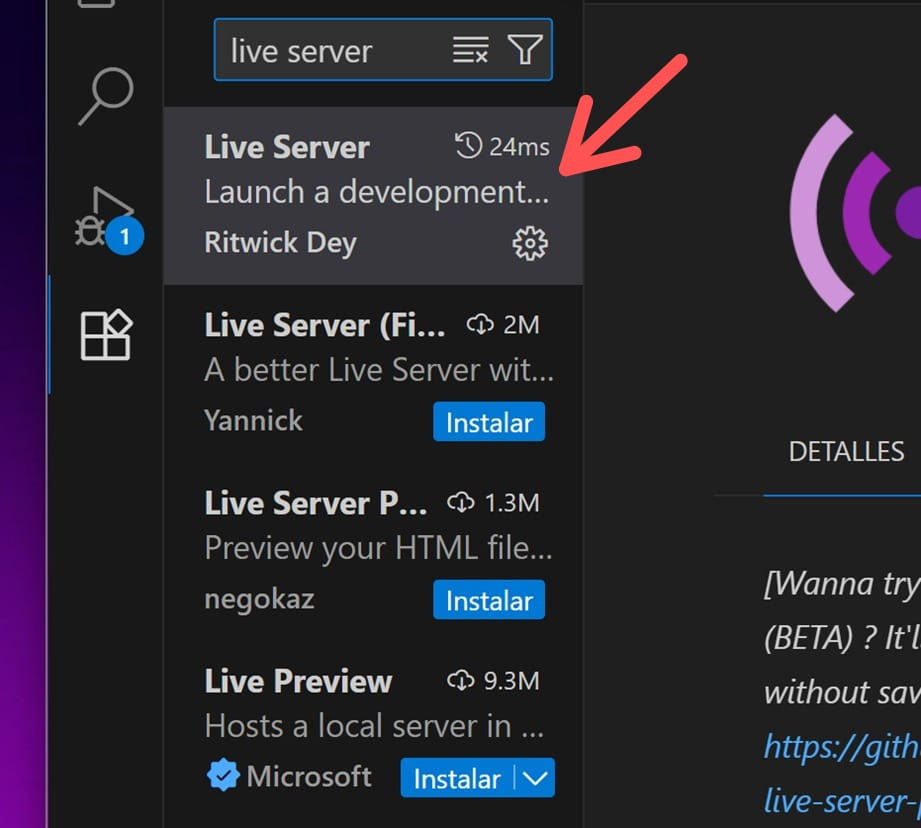 Live Server